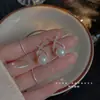 Nuevos Pendientes de Perlas Estilo Francés 2025 para Mujer, Pendientes de Gama Alta de Nicho, Estilo Popular al por Mayor