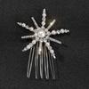 Explosiones de comercio electrónico transfronterizo pinza de pelo de flor retro para网红 (influencer) pinza para flequillo versión coreana de pequeño fresco peine de pelo creativo con perlas
