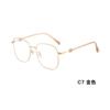 Vital chica retro montura grande dulce oso aleación metal montura de gafas silicona antideslizante soporte nasal suave gafas al por mayor