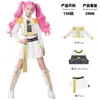 Cosplay de Grupo de Chicas Cazadoras de Demonios K-Pop Disfraz de Cazadora de Demonios Mila Zoi Atuendo Rumi Disfraz de Juego de Rol para Halloween