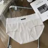 Ropa interior de mujer 100% algodón con ribete de encaje francés, nuevo estilo 2026, entrepierna 100% algodón, cómoda y transpirable, que se ajusta a la cadera, bragas tipo bikini para mujeres jóvenes
