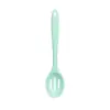Colher de silicone tudo-em-um transfronteiriça, colher de cozinha de silicone de grau alimentício, colher coadeira de cozinha, colher para misturar salada