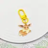 Llavero de Pikachu de Dibujos Animados Metal Pokémon Bola Poke Colgante Colorido Accesorio para Bolso de Pareja