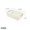 Cesta de armazenamento de plástico de mesa jardim de infância caixa de armazenamento de brinquedos portátil arquivo de lanche sundries cosméticos cesta de organização