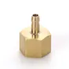 Cobre Puro 4 Pontos 6 Pontos Interno e Externo Fio Pagoda Junta Gás de Cozinha Verde Cabeça de Mangueira de Engate Rápido para Interface de Rosca Acessórios