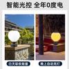 2020 Nueva Luminaria Solar Exterior para Poste de Columna Luz de Jardín Luminaria para Poste de Puerta de Casa Lámpara de Pared Perimetral para Villa Impermeable
