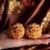 Um Par de Bolas de Saúde Cabeça de Leão Esculpidas em Sândalo Dourado, Bolas de Mão Thuja Pixiu, Bolas de Fitness de Madeira Maciça, Bolas de Mão para Presentes