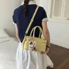 Bolsa de Mão Estilo Motociclista Coreano 2026 Nova Moda Bolsa Almofada Tendência Bolsa de Ombro para Uso Externo Bolsa Transversal Feminina Fashion