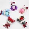 Mini Flores Secas Creativas Gestapa Flor Pequeña Ins Flor Eterna Caja de Regalo para el Día de San Valentín con Flor de Jabón de Actividad