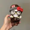 Auténtico Peluche de Dibujos Animados Sanrio Hello Kitty Bolsa Decoración Colgante Llavero Colgante