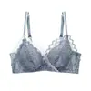 Sujetador Sexy Encaje Bralette Sin Aros Ropa Interior Mujer Push Up Soporte Lateral Ajustable