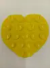 Nueva Ventosa de Silicona de Doble Cara en Forma de Corazón Pegatina de Ventosa de Silicona en Forma de Corazón de 19 Piezas Soporte Multifuncional para Teléfono Móvil Soporte