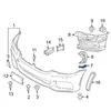 51117415585 51117415586 Es Adecuado para Bmw 6 G32 Soporte Inferior de la Cubierta del Parachoques Delantero.