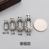 Plata de pie S999 plata dura 3D plata tailandesa retro Estrella de la Suerte alta fortuna valiente hecho a mano DIY Cuerda accesorios de joyería de plata