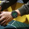 Reloj electrónico de marca Sanda, de moda juvenil, con múltiples combinaciones, despertador luminoso, reloj electrónico para estudiantes varones.
