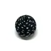 Venda Quente 23mm Colorido Perfurado Brinquedos para Gatos Resistentes ao Desgaste e Arranhões Chaveiro com Contas DIY Brincos Corrente de Bolsa Acessórios de Joias