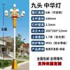 Lâmpada Zhonghua Lâmpada Magnólia Venda Direta 6,8m 10,12m Iluminação de Praça de Estação ao Ar Livre Área Cênica Lâmpada de Paisagismo