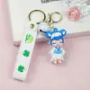 Tendência Chinesa: Que noite é hoje? No Fundo da Floresta, Não Sei Onde A Menina Bolha Boneca Macia de PVC Acessórios de Chaveiro Caixa Surpresa Atacado