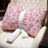 Almohada de Corazón Dopamina Cojín para Asiento de Sofá en Casa Cojín Cuadrado Suave de Alta Elasticidad Cojín para Silla de Oficina