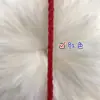 Venta Directa de Fábrica 0.5 Cuerda de Algodón de Cuatro Hilos de un Solo Color para DIY Tejido a Mano Cordón para Sudadera Cordón para Pantalones Cuerda de Algodón