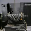 2026 Nuevo Estilo Transfronterizo Europeo y Americano Bolso Cruzado de Hombro Único de Cuero Genuino Versátil de Gran Capacidad Bolso Cruzado con Cadena Bolso Casual Personalizado para Mujer