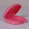 Caja de Almacenamiento de Doble Agujero para Material Dental Pequeña Mediana Abierta Caja para Colocar Dentaduras Caja Soporte Caja para Juego de Molares Caja para Dentaduras Casera