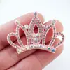 Zhaoshun Parche Rosa de Corona con Pedrería Hotfix Patrón de Pedrería Hotfix Aplique de Pedrería Hotfix para Ropa, Bolsas, Zapatos, Calcetines DIY