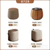 Juego de mesa de té y sillas de madera maciza estilo vintage para uso doméstico, nuevo modelo 2026, combinación de mesa de té y sillas para balcón pequeño
