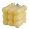 Vela Aromática Cubo de Rubik Modelado Adornos para el Hogar con Aromaterapia Estilo Ins Vela de Cumpleaños con Aromaterapia Foto Creativa Ceremonia de Acompañamiento