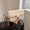 Bolsa de Ombro Moda Atacado Cor Doce para Axila Feminina Verão 2022 Nova Bolsa de Ombro com Corrente Bolsa Transversal Estilo Ocidental Simples