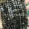 Olho de tigre verde 6MM dongling padrão vermelho pinho africano trevo de quatro folhas contas soltas grampo de cabelo diy acessórios de cabelo pulseira colar com contas atacado