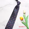 Ponto de Fábrica 8cm masculina banquete de negócios vestido noivo camisa listra vários padrão gravata