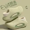 Pantuflas de Algodón Impermeables para Hombre para Uso en Exteriores 2026 Nuevo Otoño/Invierno Interiores Hogar Antiolor Antideslizantes Cálidas Pantuflas de Algodón para Hombre