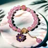 Atacado Pulseira Flor Explosão Margarida Super Fada Joias com Contas Pulseira Feminina de Alto Padrão Joia de Mão Transfronteiriça Pequenos Produtos de Yiwu
