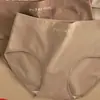 Calzones simples sin costuras para mujer, color liso, entrepierna antibacteriana sin costuras, transpirables, de cintura media, amigables con la piel, cómodos, calzones para mujer
