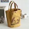 Bolso Cubo Little Pony para Mujer Bolso Tote de Lona Versátil Simple Bolso de Mano de Pequeña Capacidad Lonchera Bolsa para el Almuerzo Bolso de Mano