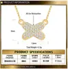 Colar Cruz Totalmente Diamantado Banhado a Ouro Rosa 18K para Mulheres, Corrente de Prata S925 Versátil e Elegante Joias Atacado