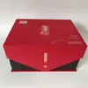 Trabalhadores fonte fabricantes Papel Red Special formato especial caixa flip book com sucção magnética caixa de presente caixa de papel caixa de embalagem personalização