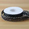 Cinta de Gasa de Poliéster Ondulada de 2.5cm Copo de Nieve Cinta para Empaque de Flores Frescas Ramo Cinta para Hornear Pasteles Accesorios para el Cabello Hechos a Mano de Alta Calidad