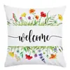 Almohada del Día de Acción de Gracias Transfronteriza Juego de Cojines de Silla de Verano Nórdico Cubierta de Sofá Funda de Cojín de Mesita de Noche Productos para el Hogar al por Mayor