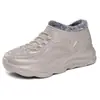 Zapatos de algodón para hombre de invierno transfronterizos, forrados de felpa, engrosados, cálidos, de caña alta, con cordones, casuales, para exteriores, para ir al trabajo, versátiles, zapatos de felpa para hombre