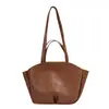 2026 Bolso de Mano para Mujer Gran Capacidad Bolso de Mujer para Viajes Cotidianos Alta Apariencia Color Sólido Simple Bolso de Hombro para Mujer Bolso Cesta Bolso
