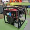 Fábrica de Shandong Personalizada Atacado Oem Geração de Energia e Máquina de Solda Estrutura Pequena Atualizada Gasolina Solda Máquina Tudo-em-Um