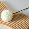 Flor artificial de una sola cabeza, diente de león, pelota de ping-pong, crisantemo, flor artificial, decoración para el hogar, sala de estar, accesorios de estudio de boda, venta al por mayor