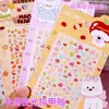 Pegatinas 5D Estéreo para Uñas Pegatinas de Arte para Uñas en Relieve Animales Lindos Kuromi Labubu Niños y Niñas Dibujos Animados Pegatinas Luminosas