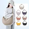Bolso de Mujer 2026 Nueva Tendencia Transfronteriza Urbano Simple Ligero Bolso Cruzado Bolso de Hombro de Nailon Bolso Casual Tipo Empanada