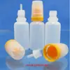 Botella gotero de 15ML con tapa de presión recta antirrobo Almacenamiento de aceite Llenado de aceite Botella vacía Reactivo Tinta para tatuajes Material Sub-botella