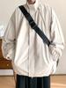 Chaqueta de Trabajo Funcional Urbana con Cuello Alto, Nuevo Modelo de Primavera, Repelente al Agua, Diseño Plegado, Ropa Casual para Exteriores y Ciclismo
