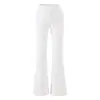 Ins atacado de roupas femininas estilo europeu e americano 2026 Outono Novo Cintura Alta Micro Flare Slim Fit Comute Casual Calças Longas