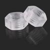 Fábrica de produção por atacado parafuso de plástico PC porca acrílica transparente cruz isolamento de parafuso de plástico m3m4 em estoque